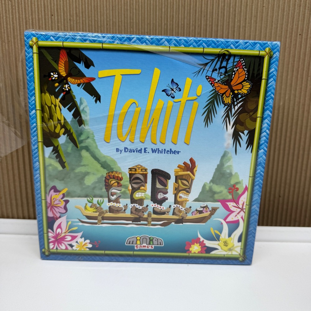 Tahiti Board Game Minion Games David Whitcher Pick-up and Deliver Strategy NEW